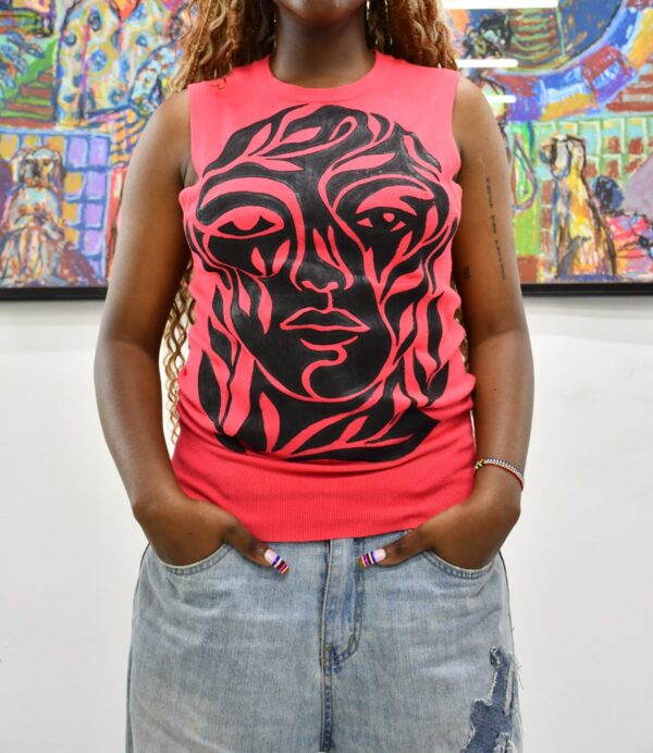 Handpainted Tank top 

Small