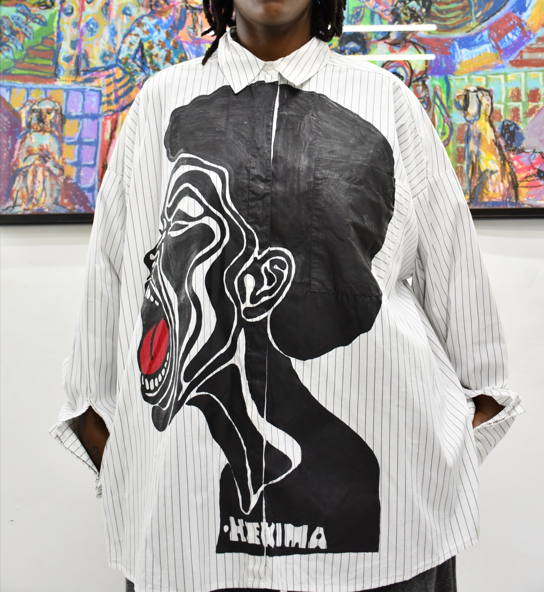 Handpainted shirt
2Xl - Image 2